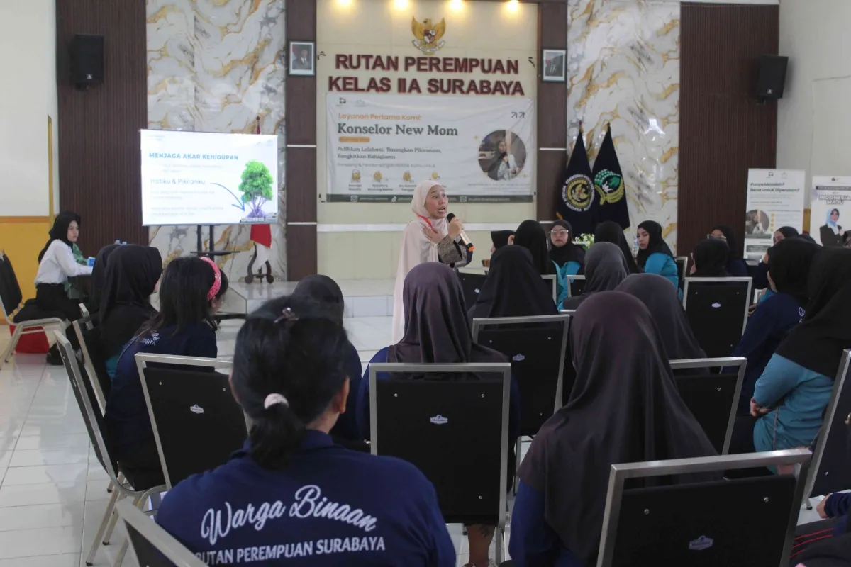 Rutan Perempuan Surabaya dan Douperi Indonesia Gelar Sesi Kesehatan Mental untuk Warga Binaan