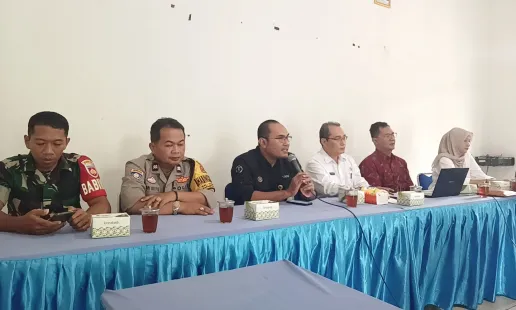 Bhabinkamtibmas Kebonagung Hadiri Sosialisasi Data Tematik Bidang Tanah untuk Tertib Pertanahan dan Tata Ruang