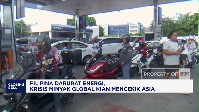 Filipina Tetapkan Darurat Energi di Tengah Tekanan Krisis Minyak Global di Asia