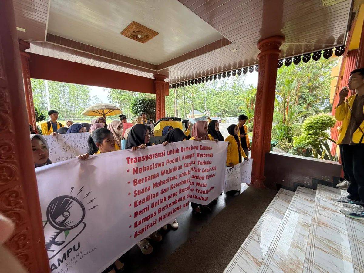 Mahasiswa Unilak Kembali Demo, Tuntut Transparansi Pengelolaan Dana dan Audit Proyek Kampus
