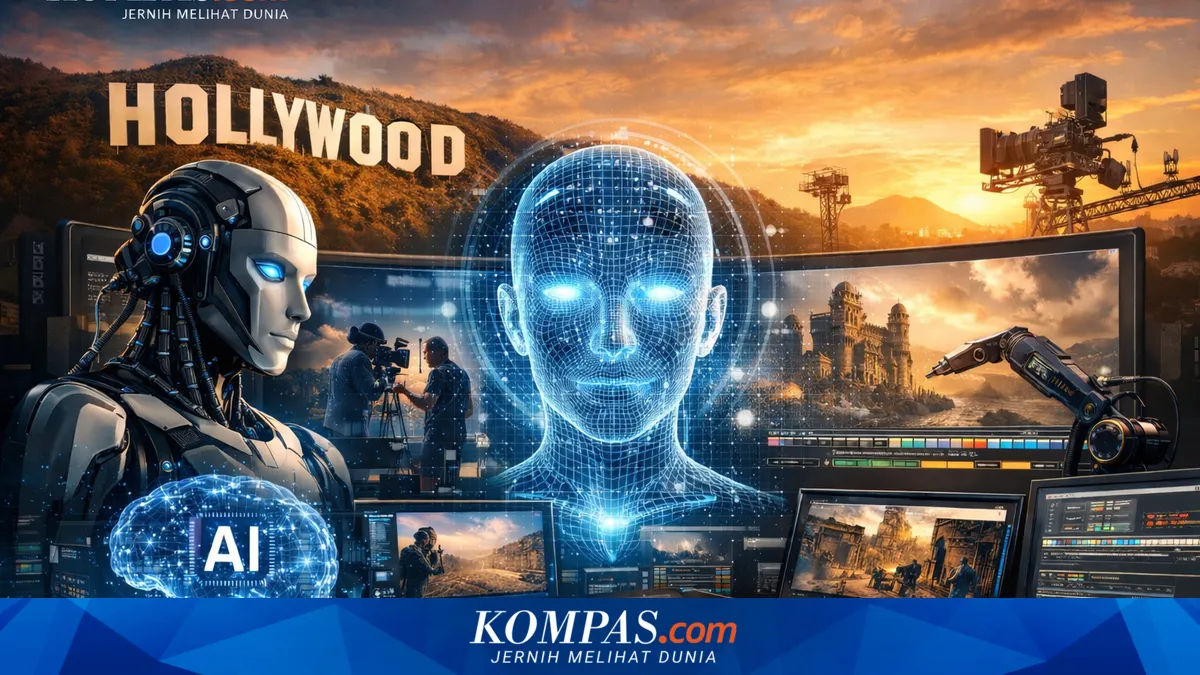 Industri Film Hollywood Mulai Mengadopsi AI untuk Pekerjaan di Balik Layar