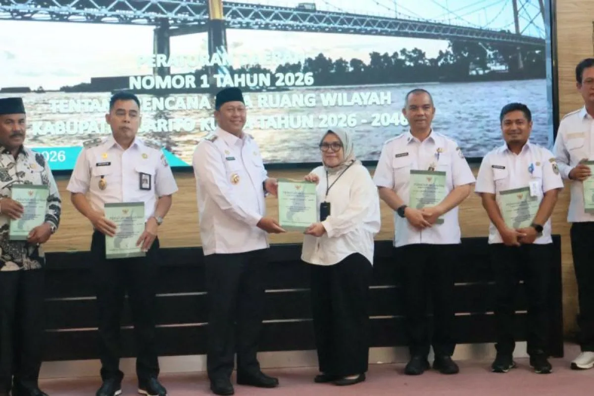 Bupati Barito Kuala: Perda RTRW Jadi Dasar Penataan Ruang yang Terencana dan Berkelanjutan