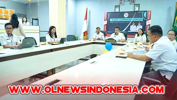 Sekda Karo Pimpin Rapat Percepatan Penyusunan Laporan Keuangan Perangkat Daerah TA 2025