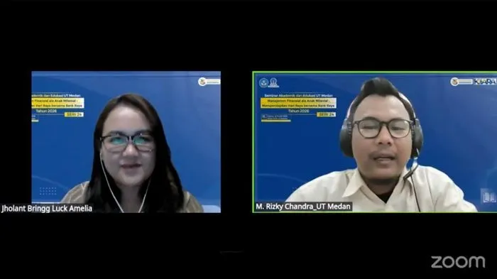 Webinar Universitas Terbuka Bahas Strategi Kelola Keuangan Milenial Menjelang Hari Raya