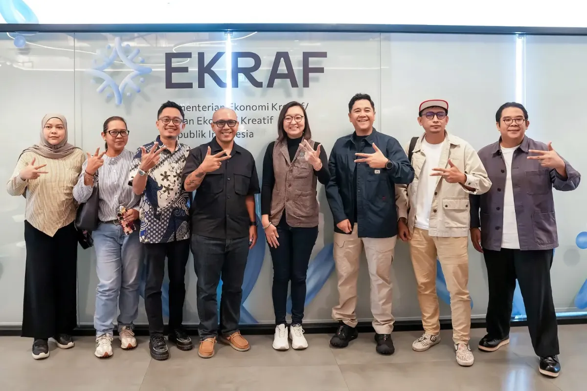 Wamen Ekraf Jajaki Kolaborasi untuk Dorong Musik Indonesia Tembus Pasar Global