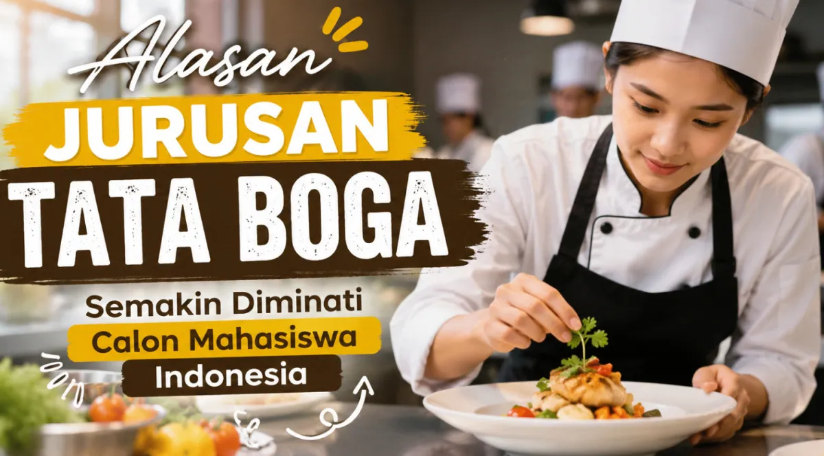 Jurusan Tata Boga Kian Dilirik Calon Mahasiswa, Ini Faktor Pendorongnya