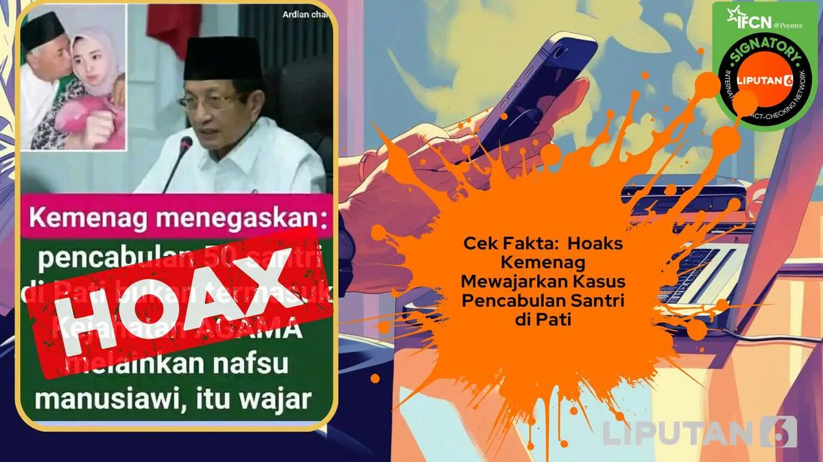 Kemenag Bantah Hoaks soal Pembenaran Kasus Kekerasan Seksual di Pesantren Pati