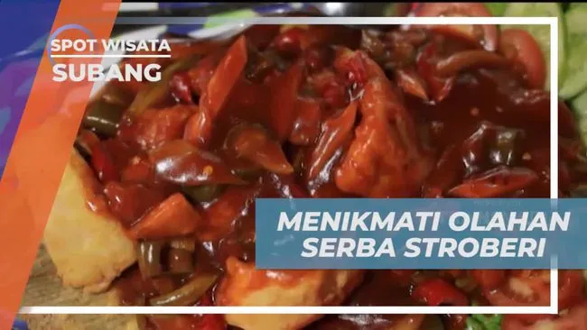 Stroberi Subang, Camilan Kebun, dan Rasa yang Membuat Orang Berhenti Sejenak