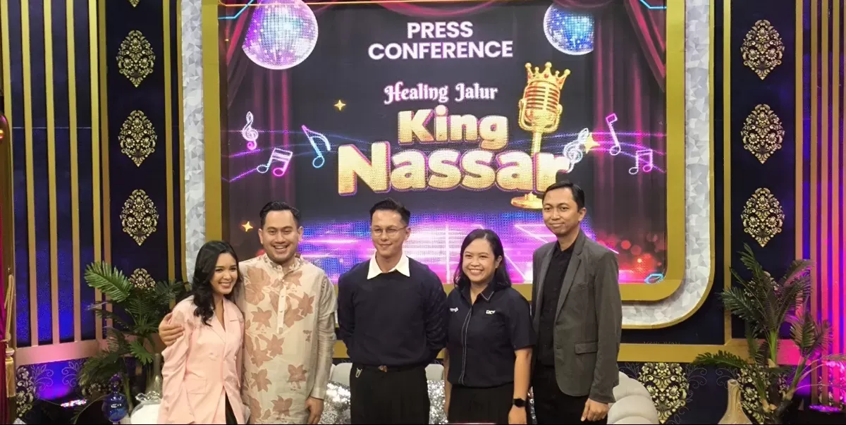 RCTI Luncurkan Variety Show "Healing Jalur King Nassar", Padukan Curhat, Komedi, dan Musik
