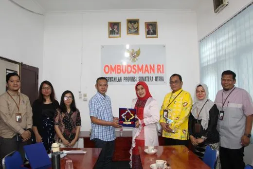 BKKBN Sumut Audiensi dengan Ombudsman untuk Perkuat Pengawasan Layanan Publik