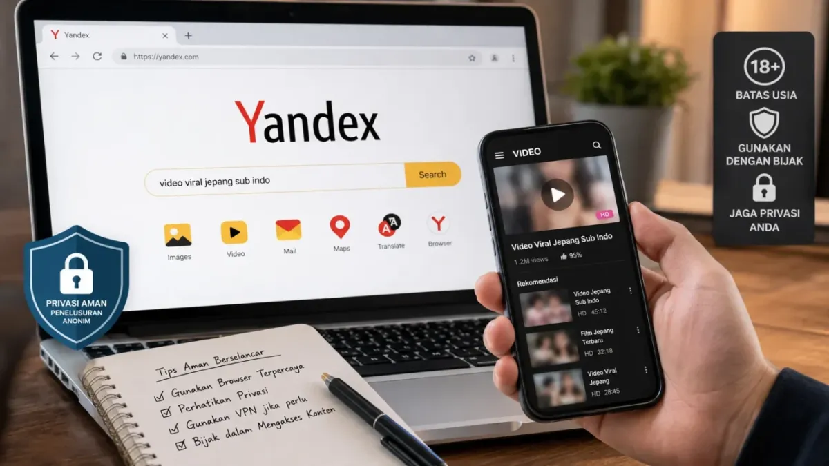 Yandex Browser Disorot di Tengah Tren Pencarian Video Viral Jepang, Pengguna Diingatkan Soal Privasi