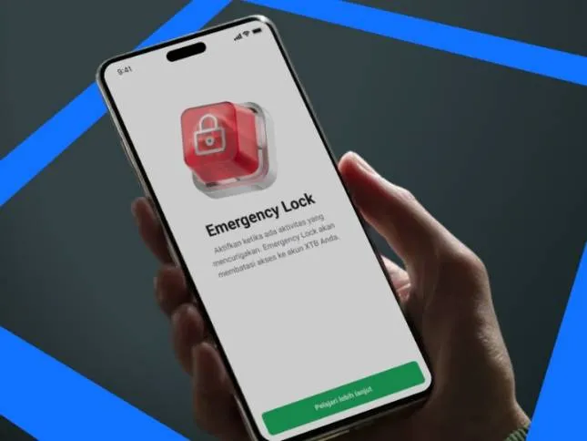 XTB Luncurkan Fitur Emergency Lock untuk Membatasi Aktivitas Akun Saat Terdeteksi Aktivitas Mencurigakan