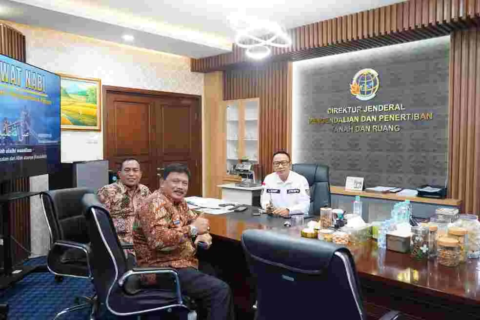 Pemkab Nganjuk Konsultasi Tata Ruang ke Kementerian ATR/BPN untuk Percepat Kepastian Investasi