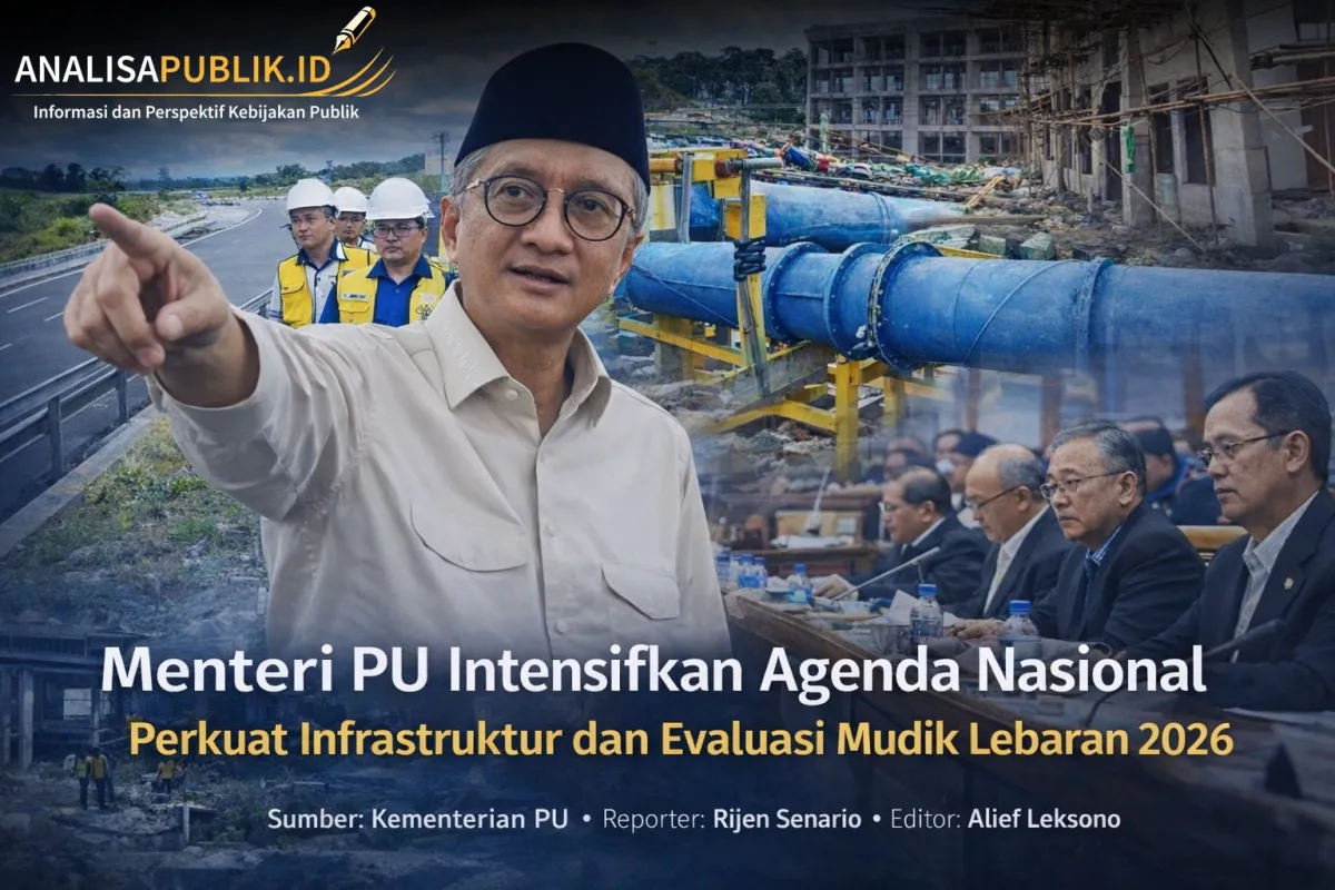 Agenda Sepekan Menteri PU: Penguatan Transparansi, Proyek Air Bersih, Sekolah Rakyat, hingga Evaluasi Mudik Lebaran 2026