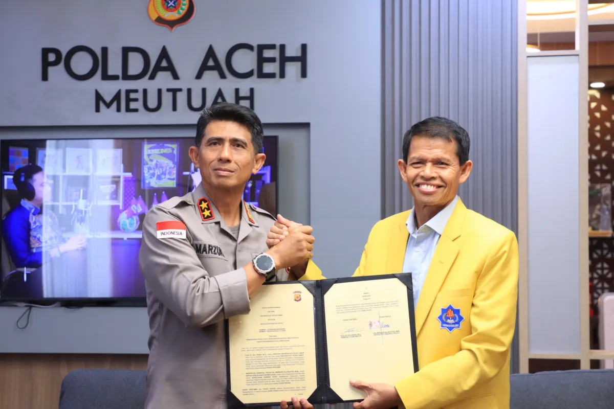Universitas Teuku Umar Teken MoU dengan Polda Aceh untuk Penguatan Pendidikan, Riset, dan Pengabdian