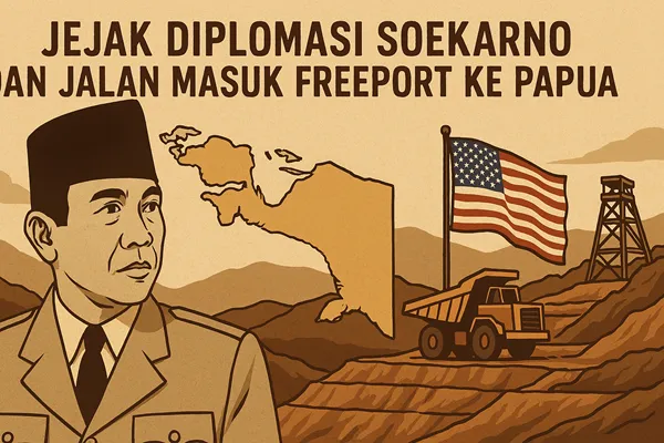 Policy Paper UI: Diplomasi Soekarno Disebut Ikut Membuka Jalan Masuk Freeport ke Papua