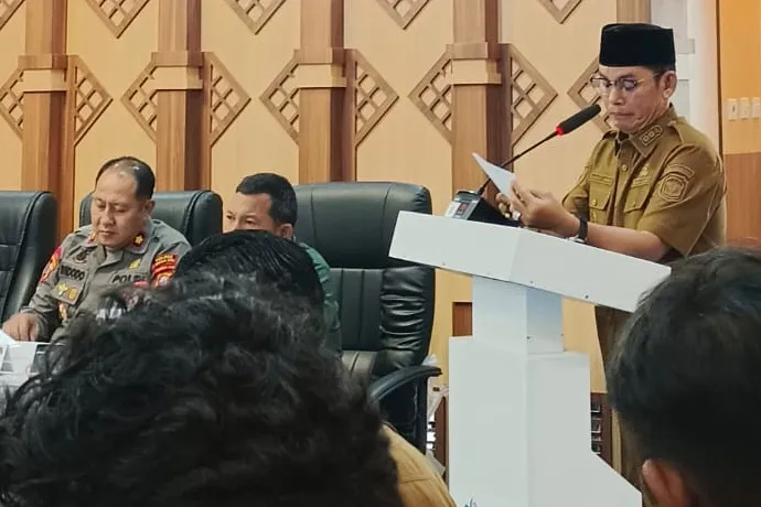 Wabup Murung Raya Minta Pemda Antisipasi Dampak Konflik Global, Dorong Efisiensi BBM dan Kesiapan WFH