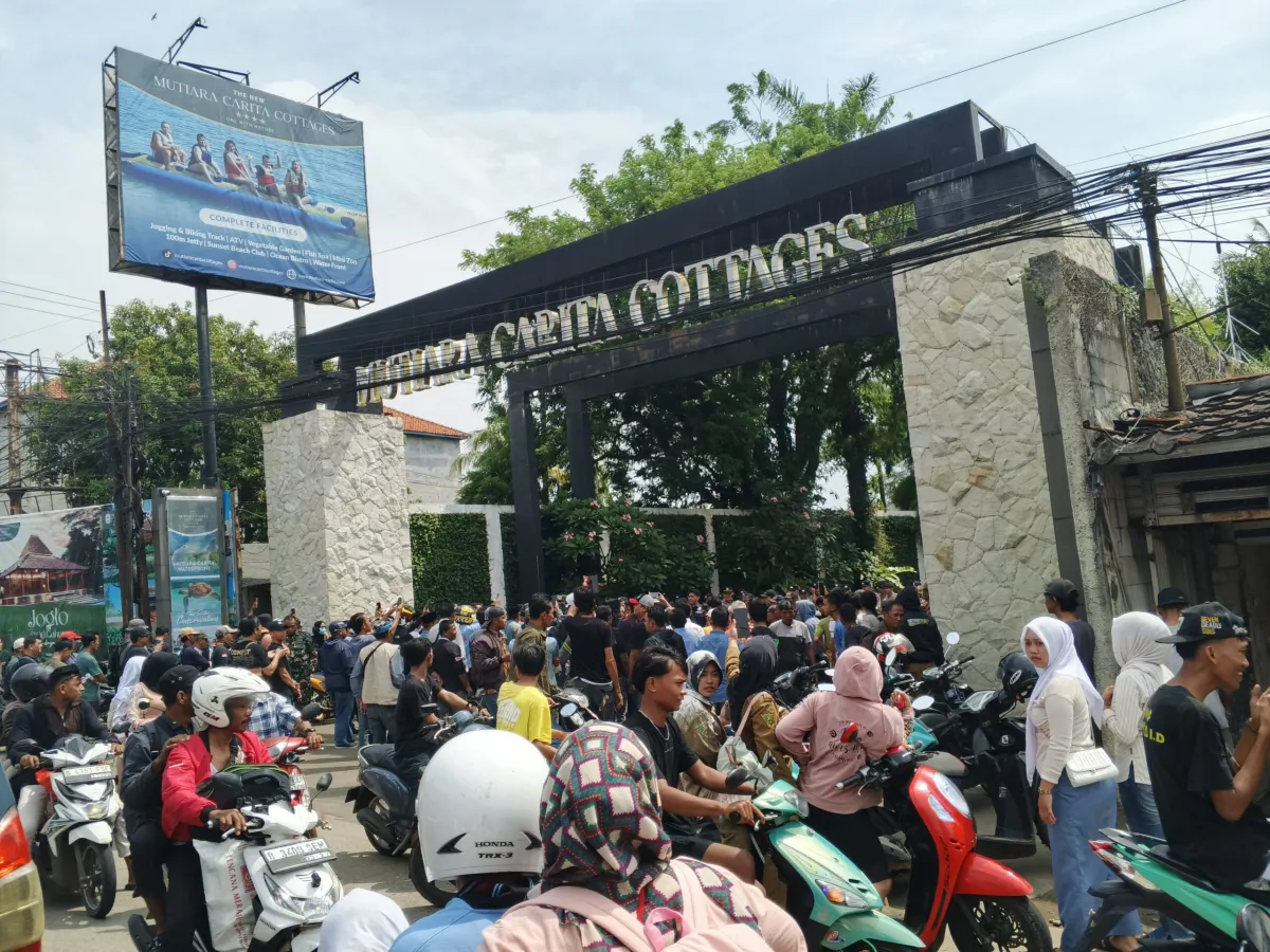 Pengurus KDMP Pandeglang Demo di Carita, Minta Transparansi Anggaran Pelatihan Rp14,98 Juta per Desa