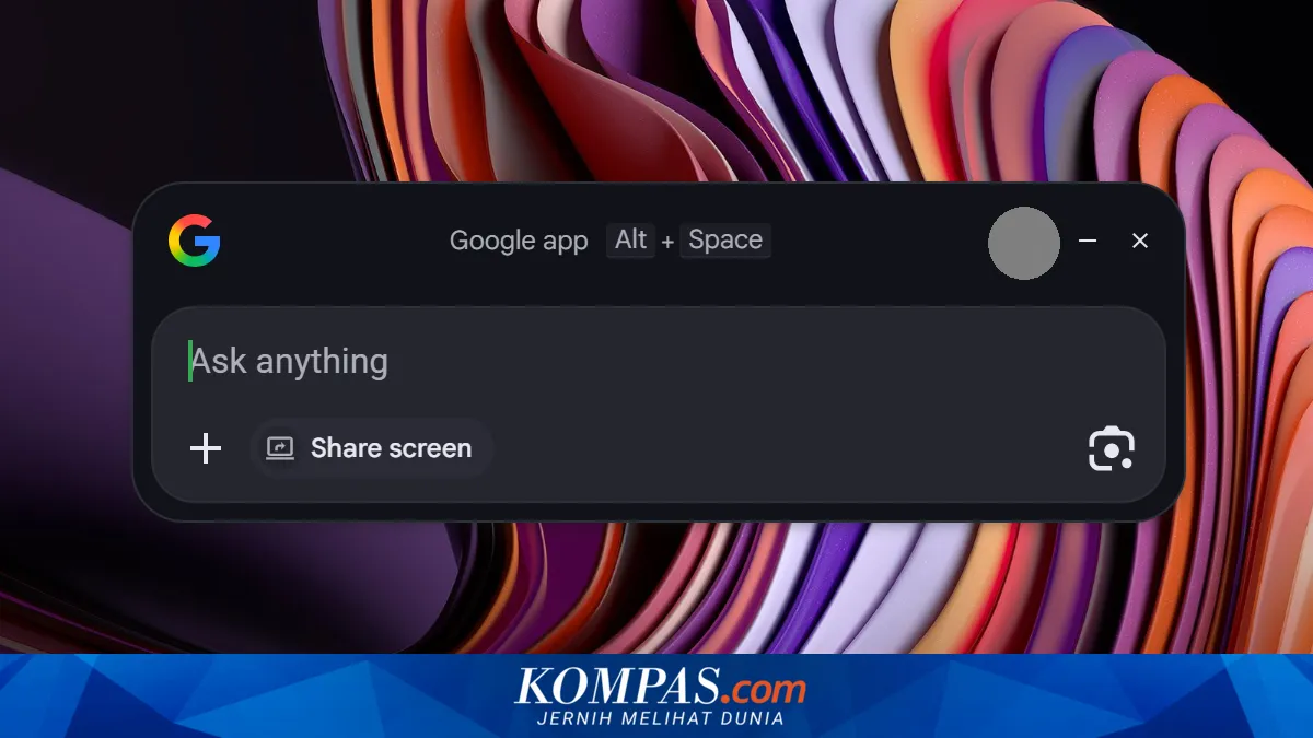 Google Rilis Aplikasi Google Search Versi Desktop untuk Windows, Pencarian Bisa Tanpa Browser