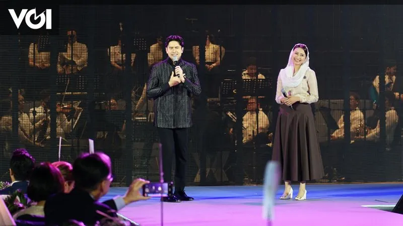 Wamendag Dyah Roro Esti Tampil dalam Welcome Dinner AEM ke-32, Berduet dengan Christian Bautista