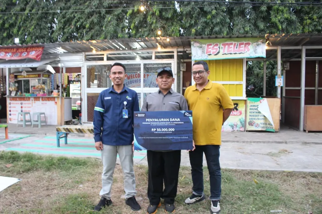 ASDP Salurkan Bantuan untuk Pengembangan Wisata Kuliner di RTH Desa Ketapang Banyuwangi