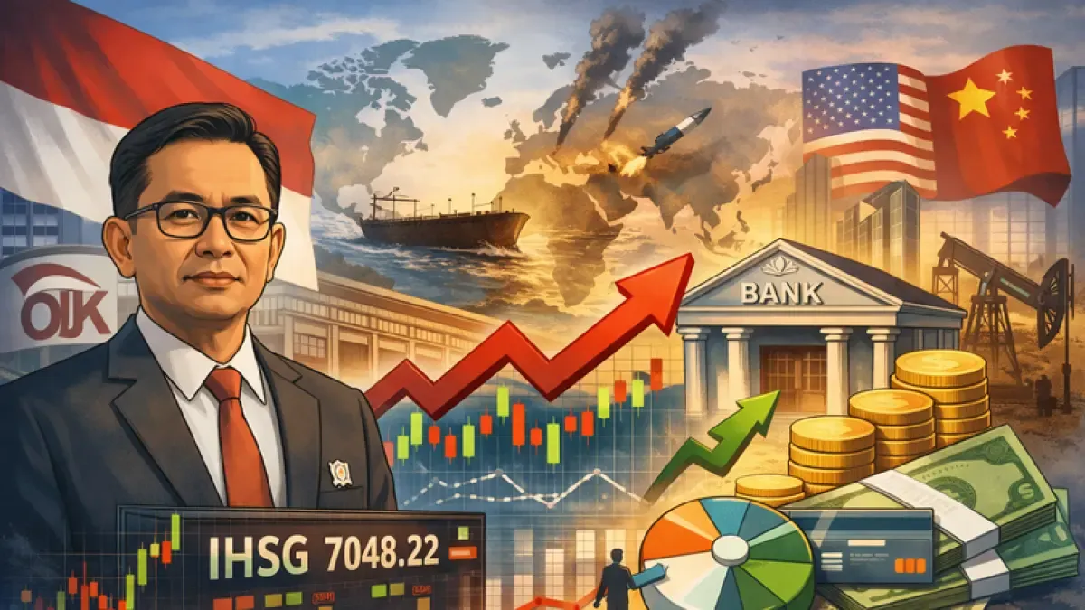 OJK: Sektor Jasa Keuangan Indonesia Tetap Stabil di Tengah Gejolak Global