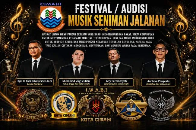 Festival dan Audisi Musik Seniman Jalanan Bandung Raya Digelar di Cimahi