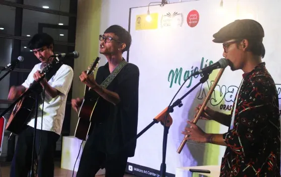 Komoenitas Makara UI Tampilkan Musikalisasi Puisi Umam Dante di Makara Art Center