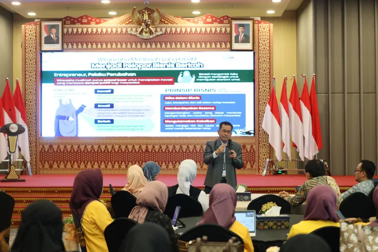 OJK Sumsel dan Pemprov Sumsel Gelar Literasi Keuangan Syariah untuk Wirausaha Muslimah