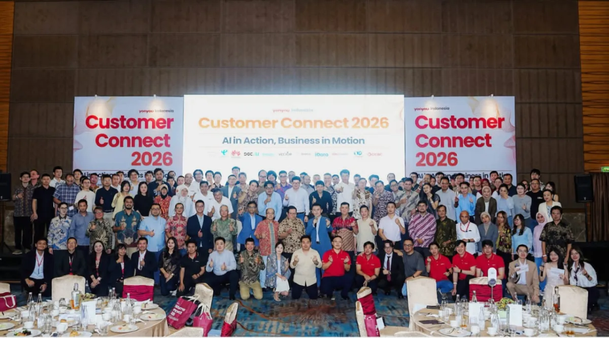 Yonyou Network Indonesia Dorong Penerapan AI di Bisnis lewat Customer Connect 2026