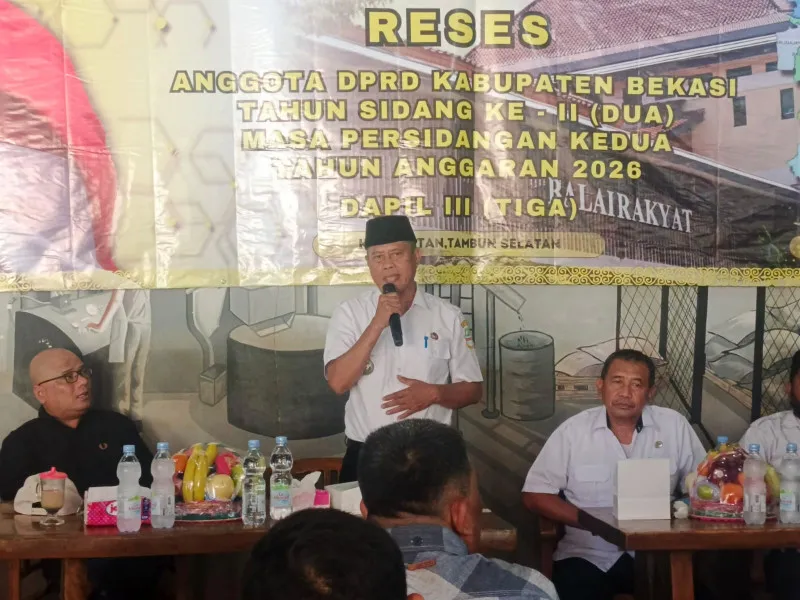 Camat Tambun Selatan Minta Program Pembangunan Transparan dan Dipercepat