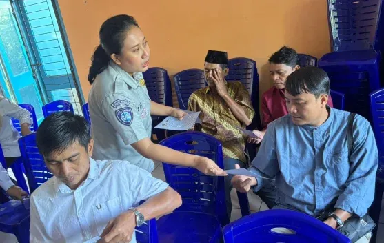 Jasa Raharja Bengkulu Sosialisasikan Aplikasi SIGNAL di Kantor Camat Selebar