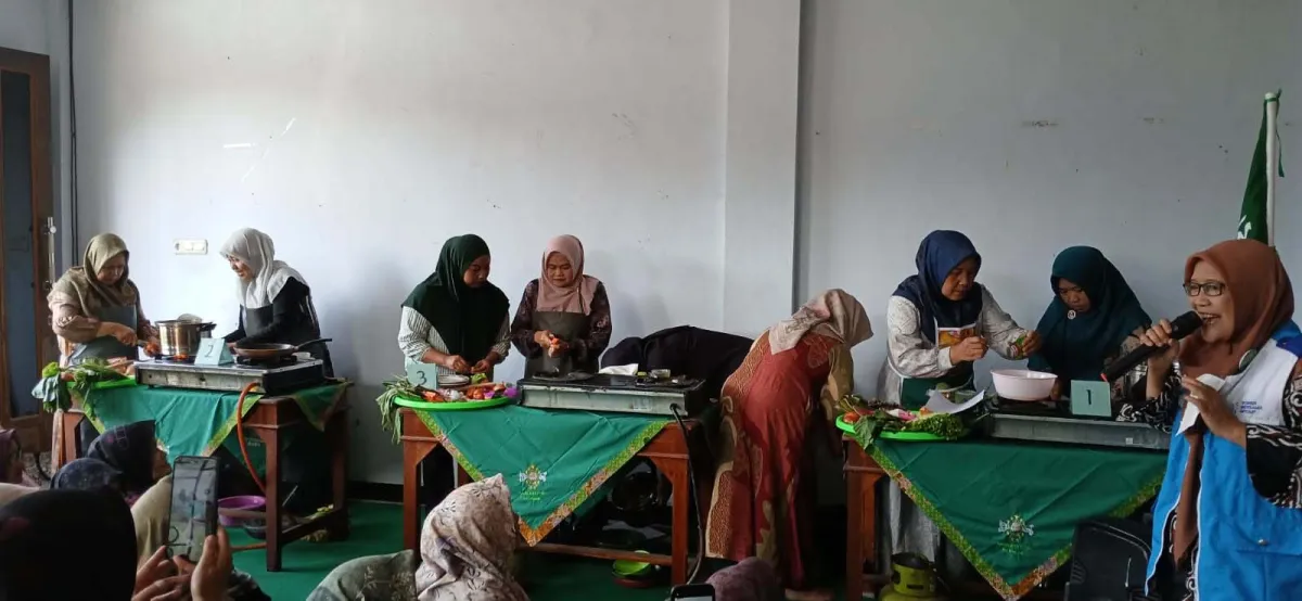 Monik TBIG Gelar Edukasi Gizi dan Lomba Masak Sehat di Kedungwuni Pekalongan