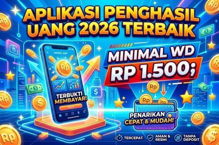 Aplikasi Penghasil Uang 2026 Tawarkan Misi Game hingga Baca Berita, Klaim WD Mulai Rp1.500