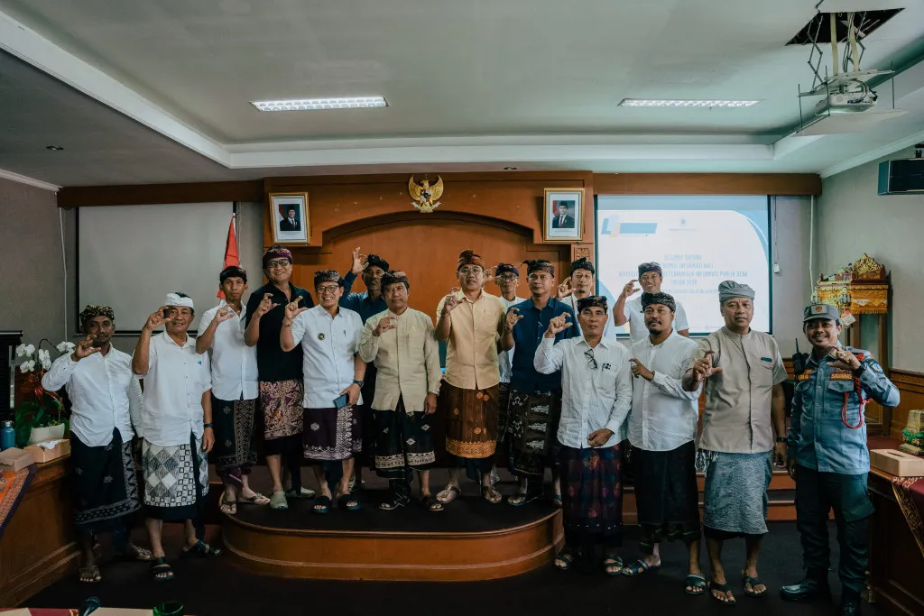 Desa Pecatu Jalani Visitasi Penilaian Keterbukaan Informasi Publik Desa 2026