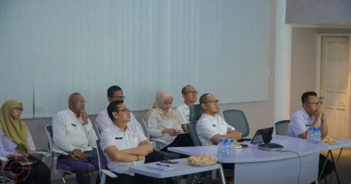 Sekda Karawang Ikuti Rakor Virtual Bahas KKPR Bersama Kementerian ATR/BPN