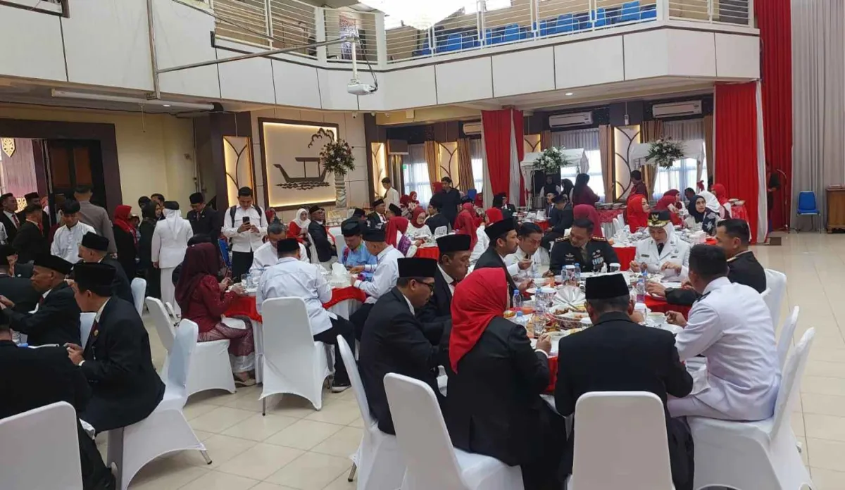 Kuliner Khas Banjar Meriahkan Peringatan HUT Ke-81 RI di Balai Kota Banjarmasin