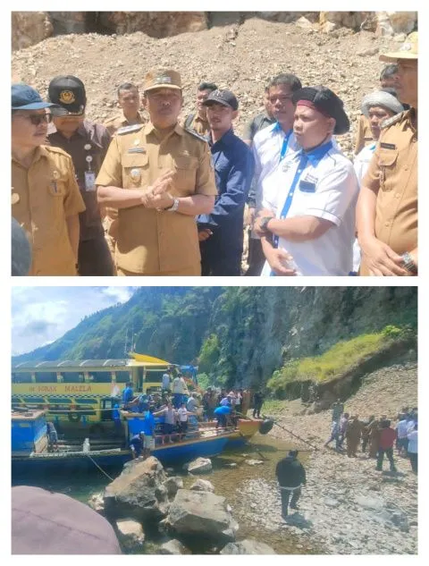 Wabup Toba Tinjau Lokasi Tambang Batu di Siregar Aek Nalas, Warga Minta Legalitas dan Perubahan Tata Ruang