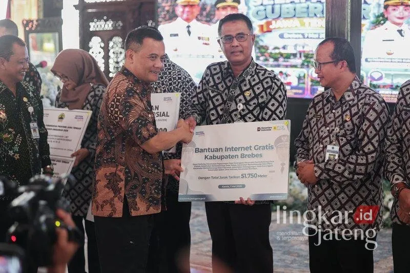 Delapan Desa di Brebes Dapat Layanan Internet Gratis untuk Persempit Kesenjangan Digital