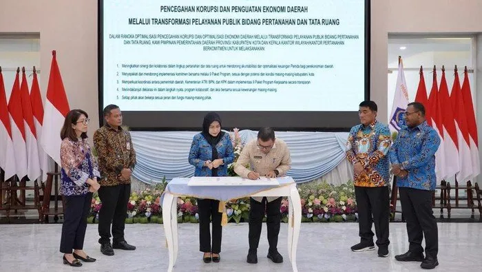ATR/BPN dan KPK Jadikan Sulawesi Utara Percontohan Transformasi Layanan Pertanahan Terintegrasi