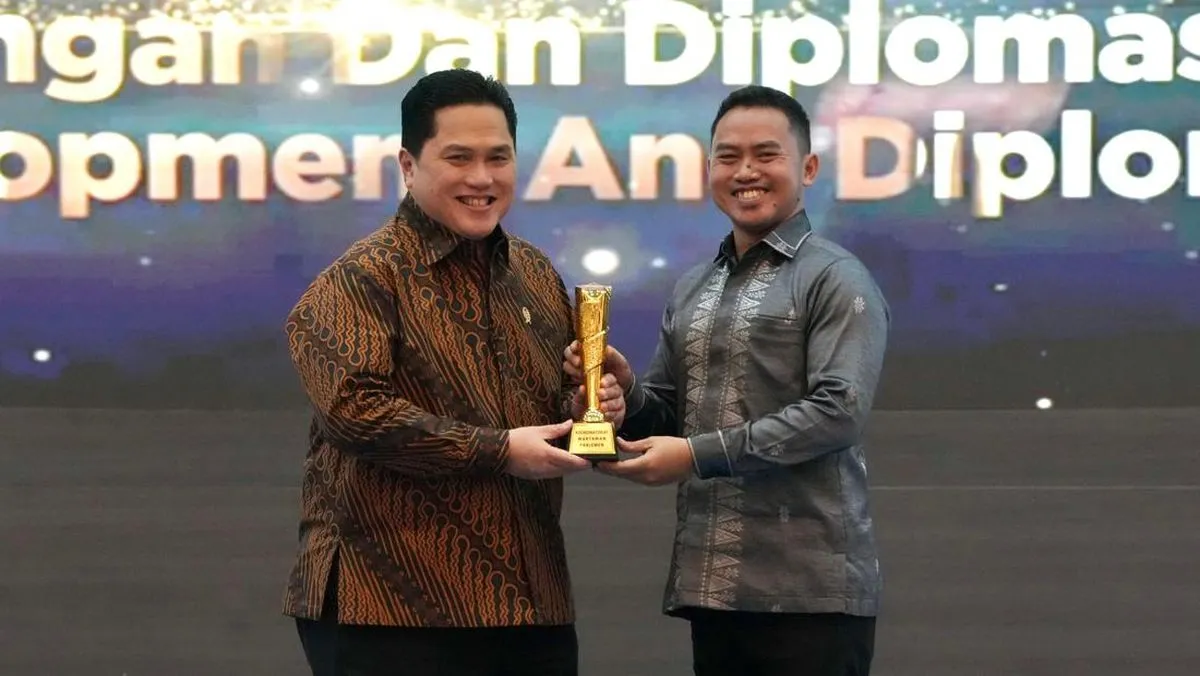 Menpora Erick Thohir Terima KWP Awards 2026, Tekankan Peran Diplomasi Olahraga