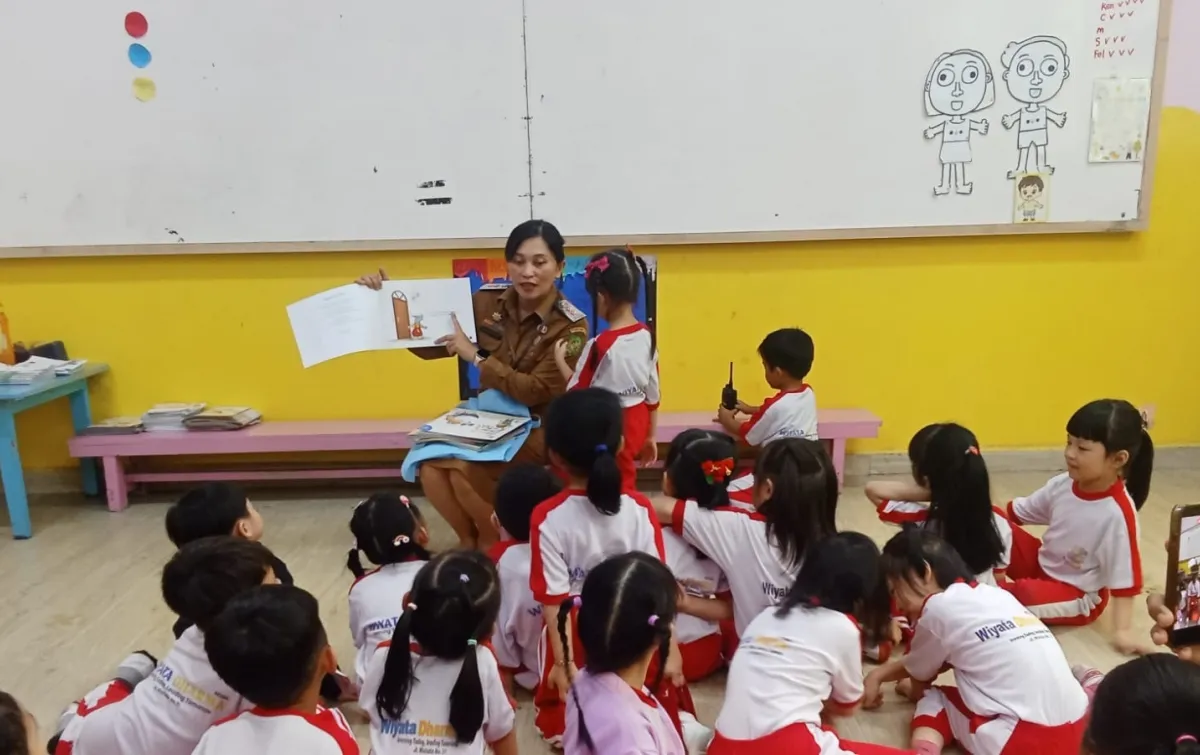 Kelurahan Pandau Hulu I Dorong Literasi Dongeng di TK untuk Kurangi Ketergantungan Gadget