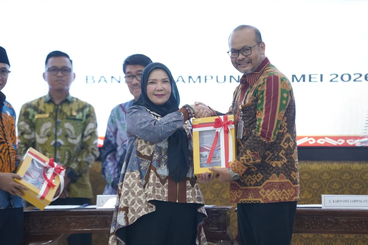 Pemkot Bandar Lampung Kembali Raih Opini WTP atas LKPD 2025