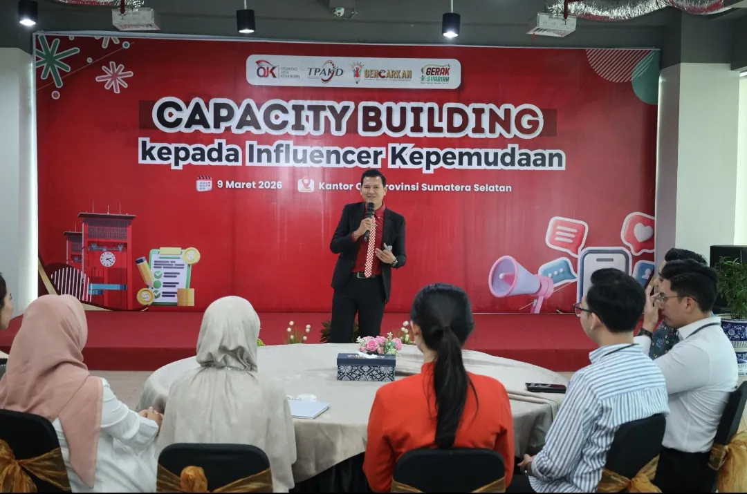 OJK Sumsel Gelar Capacity Building untuk Influencer Kepemudaan, Fokus Literasi Keuangan dan Komunikasi Publik