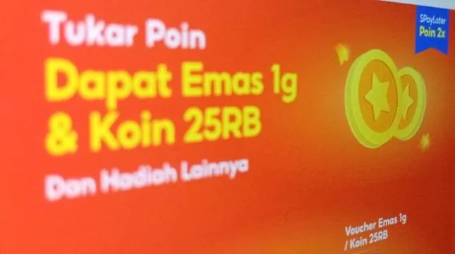 ShopeePay Perkenalkan Fitur Tukar Poin, Pengguna Bisa Menukar Poin Jadi Voucher Emas