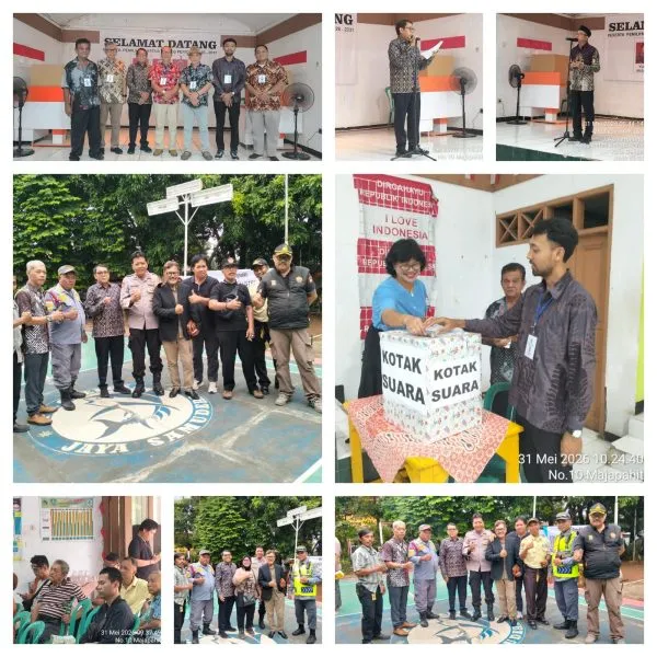 Warga RW 06 B Jakasampurna Gelar Pemilihan Ketua RW Secara Langsung, Darman Pane Terpilih