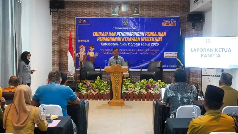 Kemenkum Maluku Utara Gelar Edukasi KI di Morotai, Bahas Royalti Musik Komersial dan Peran Koperasi