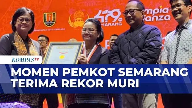Pemkot Semarang Raih Rekor MURI Lumpia Vaganza dan Luncurkan Aplikasi SDG’s di Puncak HUT ke-479