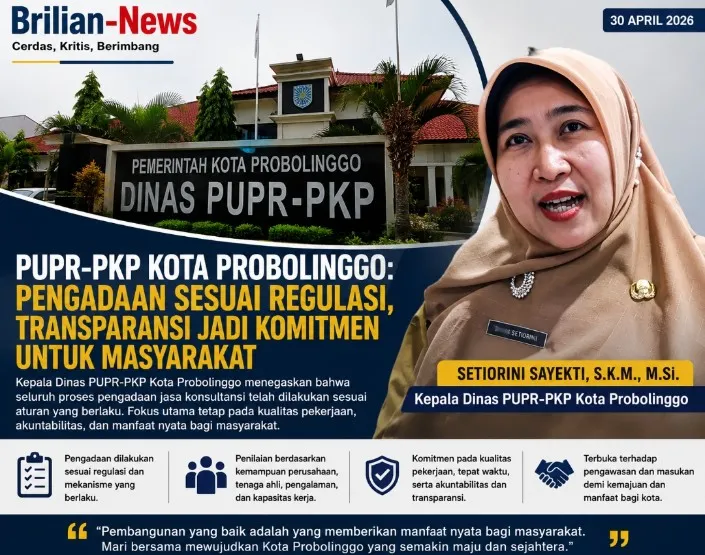 PUPR-PKP Kota Probolinggo Tegaskan Pengadaan Jasa Konsultansi Sesuai Aturan, Terbuka pada Pengawasan Publik