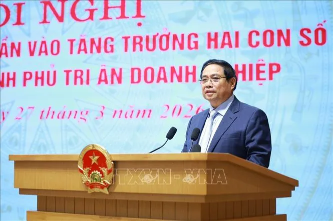 PM Pham Minh Chinh Tekankan Peran Dunia Usaha untuk Target Pertumbuhan Dua Digit 2026–2030
